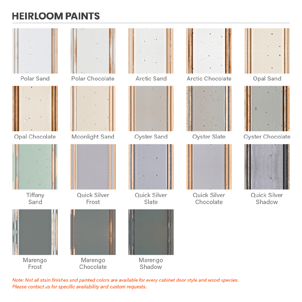 WF Shelby Heirloom Paints