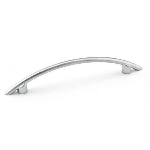 [BP6231996174] Modern Metal Matte Chrome Pull - 6231