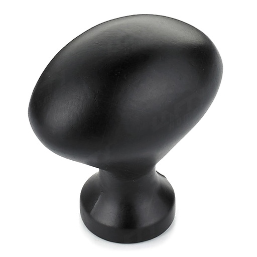 [BP4443900] Traditional Metal Matte Black Knob - 4443