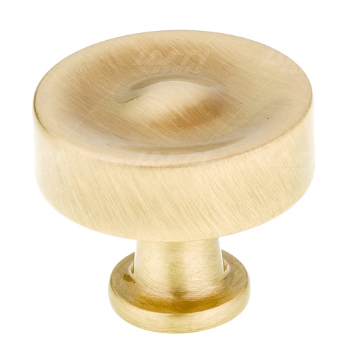 [BP885535160] Traditional Metal Satin Brass Knob - 8855